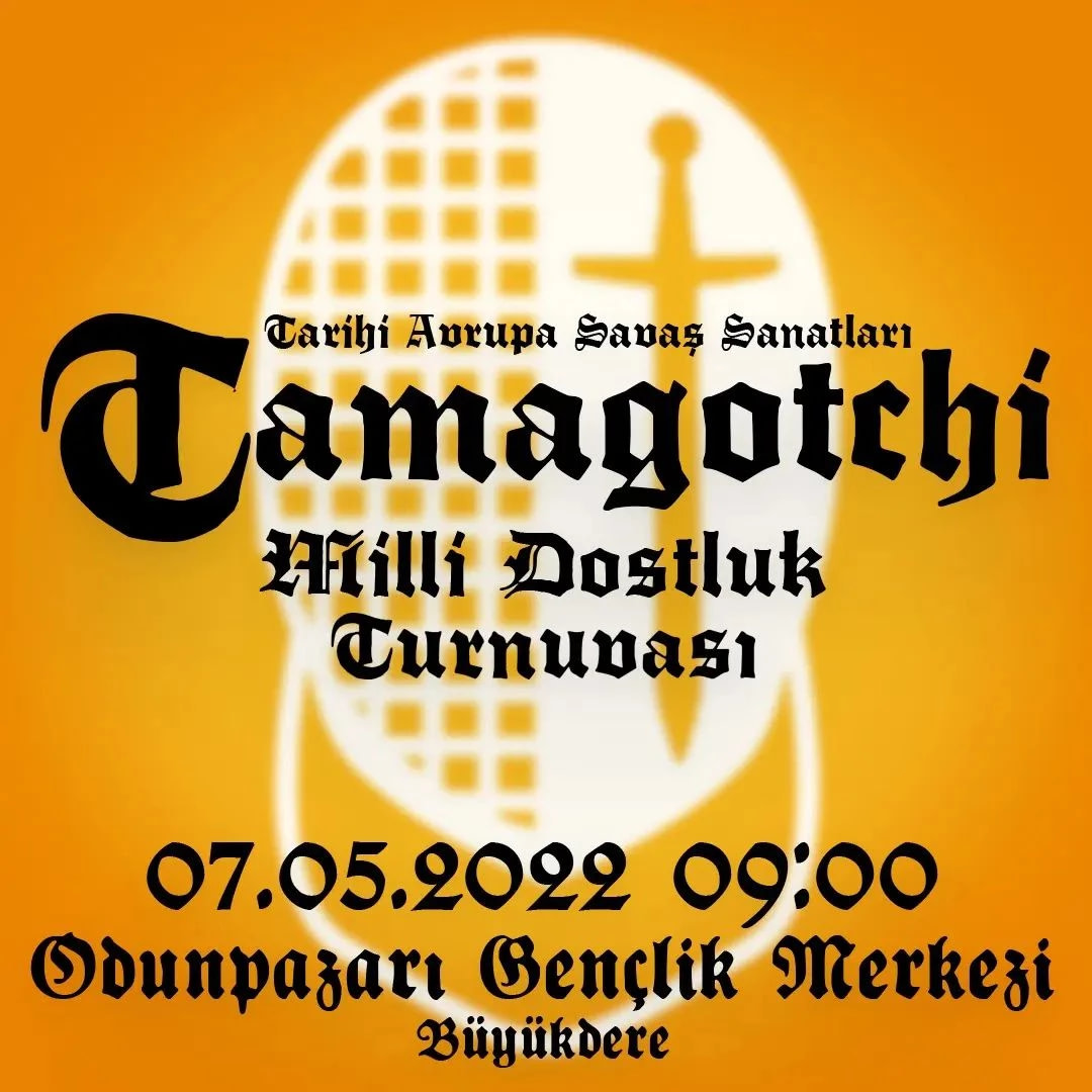 2. Tamagotchi Milli Dostluk Turnuvası Afişi